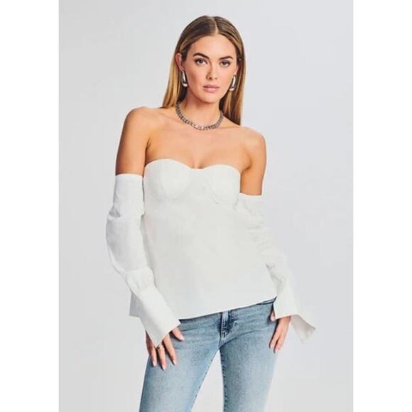 SEE.O.YA RANDI OFF THE SHOULDER TOP SIZE SMALL - Picture 1 of 11
